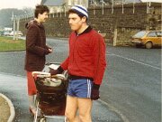 Andy on his lunch hour