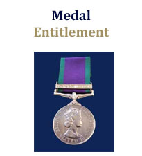 medal entitlement